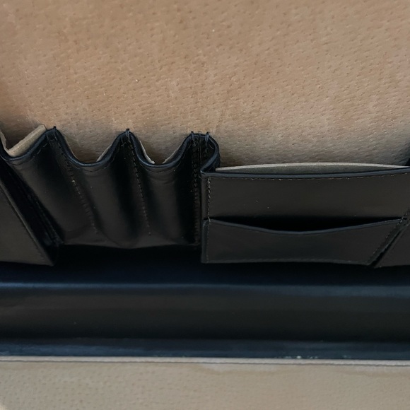 Coach Vintage Briefcase Black Leather Hardcase Original Hang Tags and Paperwork - Picture 8 of 15